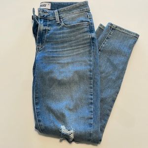 Paige Women’s Distressed Verdugo Ankle Jeans - Size 27